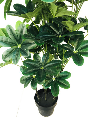 180cm 70 leaves green faux potted tree artificial Chinese money tree for indoor home garden decorati