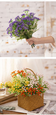 Real Touch flowers bouquet artificial babybreath flower for DIY Wedding Party home garden indoor Dec