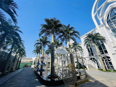 10M wind UV resistant moisture-proof big artificial coconut tree for garden outdoor decor