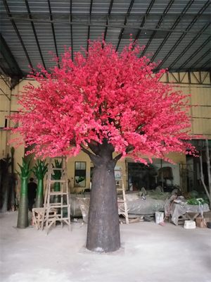 1M 2M 3M 4M 5M Large Simulated cherry trees Silk flower leaf FiberGlass trunk artificial cherry blos