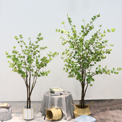 Japanese hanging clock decoration Artificial Plants Enkianthus quinqueflorus