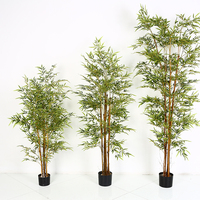 Fake Bamboo Leaf Plant Artificial Bamboo Tree For Hone Garden Decoration
