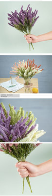 Faux Silk Plants Bundle lavender flowers artificial flowers decorative lavender for home Wedding off